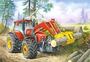Castorland puzzle sestavljanke 60 - Traktor v gozdu