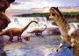 Castorland puzzle sestavljanke 120 Dinozavri " Diplodocus "
