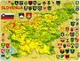 Larsen puzzle - ZEMLJEVID SLOVENIJE IN GRBI OBČIN