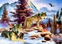 BLUEBIRD PUZZLE Sestavljanke 1000 Volkovi " Novo Jutro "