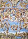 CLEMENTONI PUZZLE  Sestavljanke 1000  Michelangelo Buonarotti:  " Poslednja sodba "
