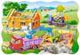 Castorland Puzzle Sestavljanke 30 " oblikovane " Hišica se gradi