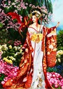 BLUEBIRD PUZZLE Sestavljanke 1000 Art by: Nene Thomas " Sekkerastoya Queen of Silk "