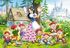 Castorland puzzle sestavljanke 25 - Sneguljčica in sedem palčkov