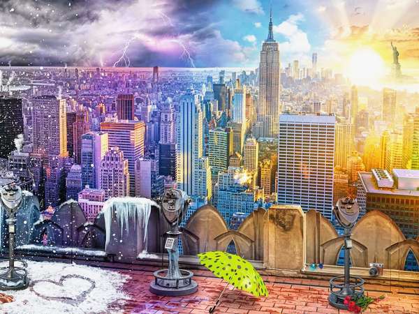 " Letni časi, v New Yorku "