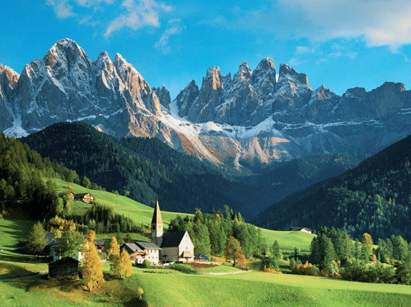 " Pogled na Dolomite "