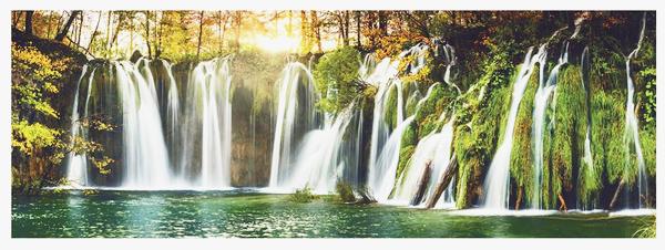 Narodni park  " Plitviška jezera "  (panorama)