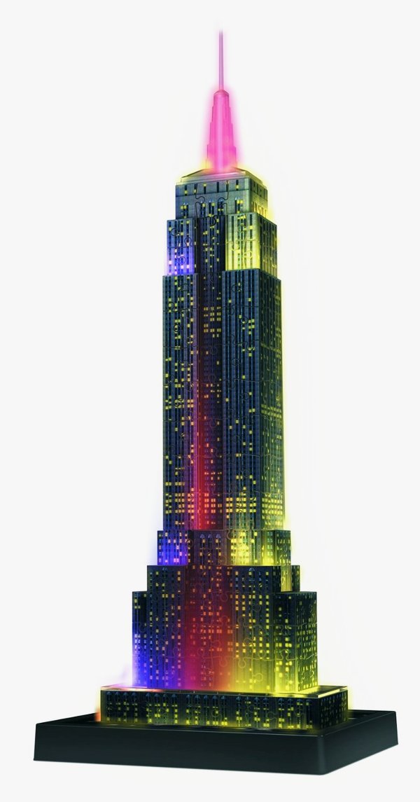   " Empire State Building ponoči "